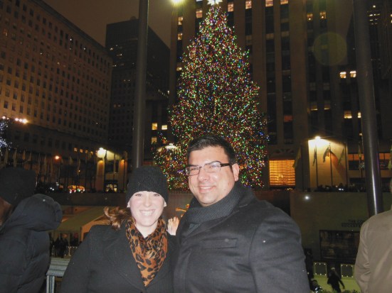 Mallory &Jefe NYC XMas 2012