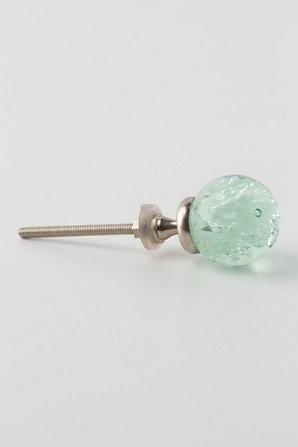 Anthropologie Mini Bubble Glass Knob