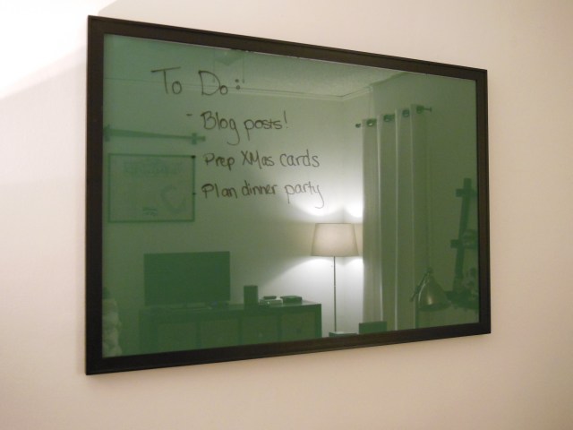 Dry Erase Board Preview