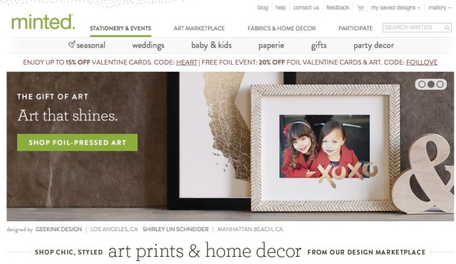 Minted to the rescue