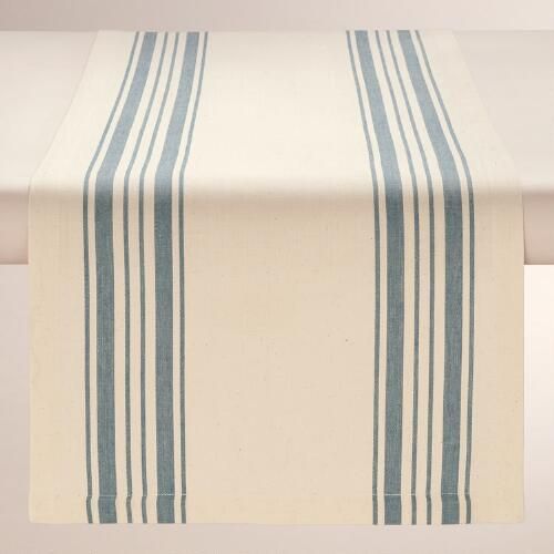 Blue Stripe Runner